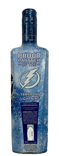 Team autographed signed Amsterdam Bottle Tampa Bay Lightning JSA COA Kucherov Maroon Vasilevskiy