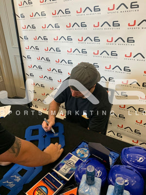 Team autographed signed Amsterdam Bottle Tampa Bay Lightning JSA COA Kucherov Maroon Vasilevskiy