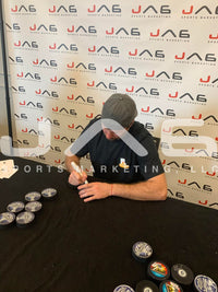 Andrei Vasilevskiy Nikita Kucherov signed puck Tampa Bay Lightning JSA COA