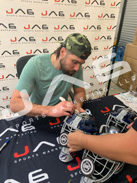 Team autographed signed Amsterdam Bottle Tampa Bay Lightning JSA COA Kucherov Maroon Vasilevskiy