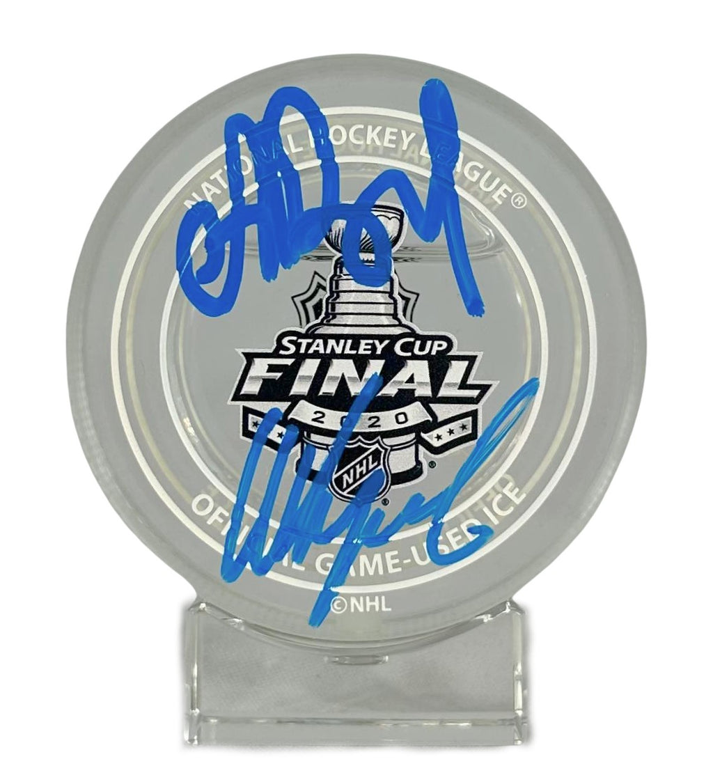 Ondrej Palat autograph insc Mini Stanley Cup TB Lightning JSA Game