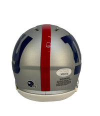 Jeremy Shockey autographed signed mini helmet New York Giants JSA COA