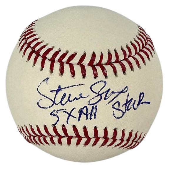 Steve Sax autographed signed inscribed baseball Los Angeles Dodger PSA Yankees