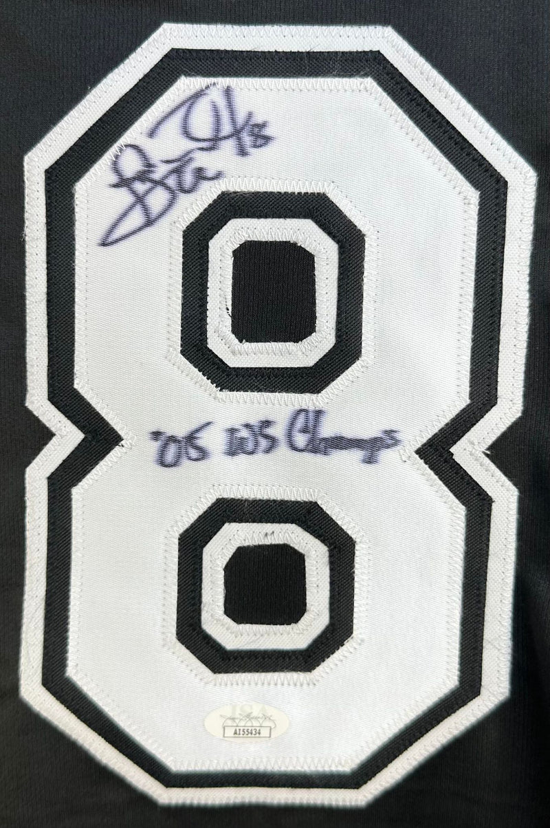 Carl Everett autographed signed inscribed jersey MLB Chicago White Sox JSA COA