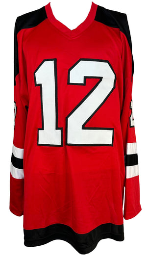 Alexei Ponikarovsky signed jersey autographed NHL New Jersey Devils JSA COA
