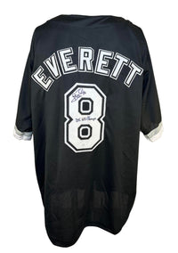 Carl Everett autographed signed inscribed jersey MLB Chicago White Sox JSA COA