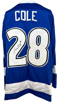 Ian Cole autographed signed inscribed jersey Tampa Bay Lightning JSA COA