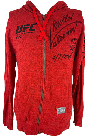 Valentina Shevchenko autographed signed jacket UFC Event Worn LOA Alexa Grasso