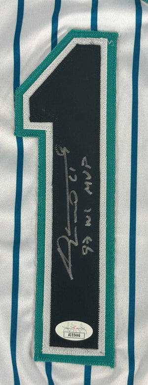 Livan Hernandez autographed signed inscribed jersey MLB Florida Marlins JSA COA