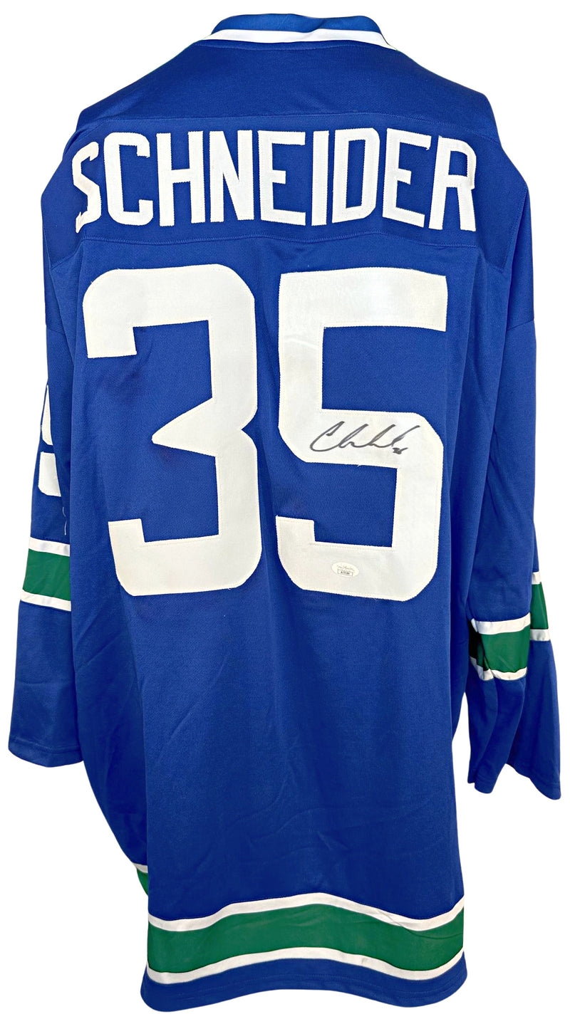Cory Schneider signed jersey autographed NHL Vancouver Canucks JSA COA
