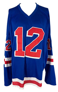 Lee Stempniak autographed signed jersey NHL New York Rangers JSA COA