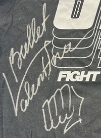 Valentina Shevchenko autographed signed shirt UFC Training Worn LOA MMA