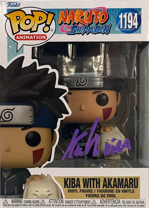Kyle Hebert autographed inscribed Funko Pop #1194 Naruto: Shippuden JSA COA Kiba