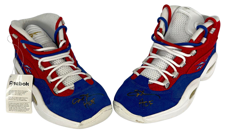 Allen Iverson autographed signed inscribed Retirement Rare Sneakers 76er's JSA