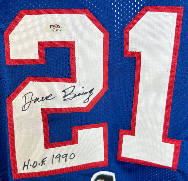 Dave Bing autographed signed inscribed jersey NBA Washington Bullets PSA COA
