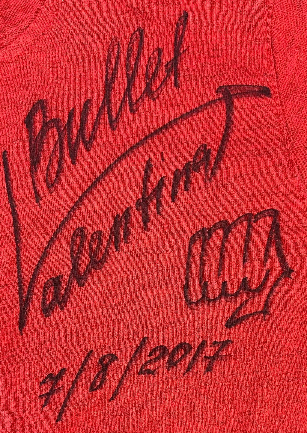 Valentina Shevchenko autographed signed jacket UFC Event Worn LOA Alexa Grasso