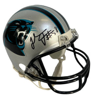 Thomas Davis Sr autographed signed mini helmet NFL Carolina Panthers JSA