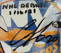 Ilya Sorokin autographed signed inscribed full size mask New York Islanders JSA
