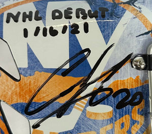 Ilya Sorokin autographed signed inscribed full size mask New York Islanders JSA