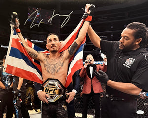 Max Holloway autographed signed 16x20 photo UFC Blessed JSA COA Dana White