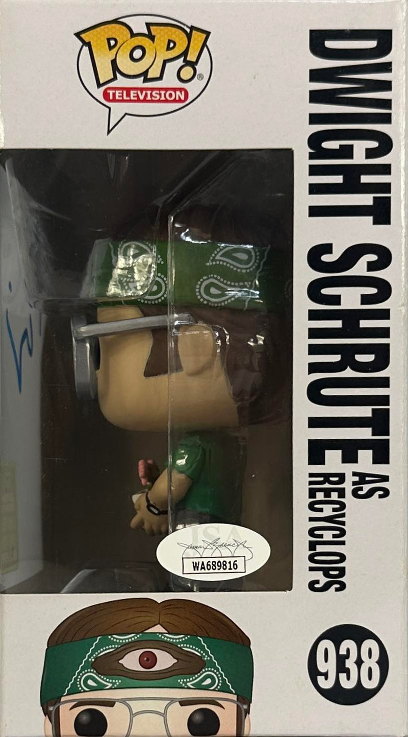 Rainn Wilson signed exclusive Funko Pop The Office JSA COA Dwight Schrute