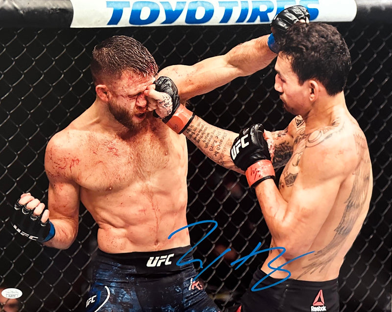 Max Holloway autographed signed 16x20 photo UFC Blessed JSA COA Calvin Katter