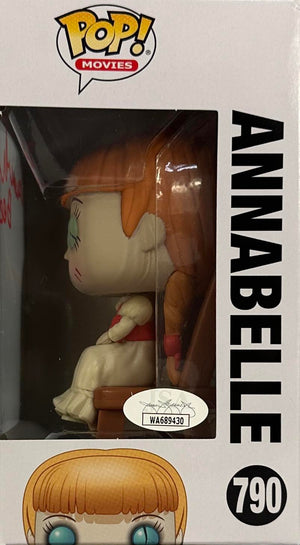 Samara Lee autographed signed inscribed Funko Pop #790 Anabell JSA The Conjuring