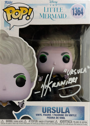 Nik Ranieri signed inscribed Funko Pop #1364 Ursula JSA COA The Little Mermaid