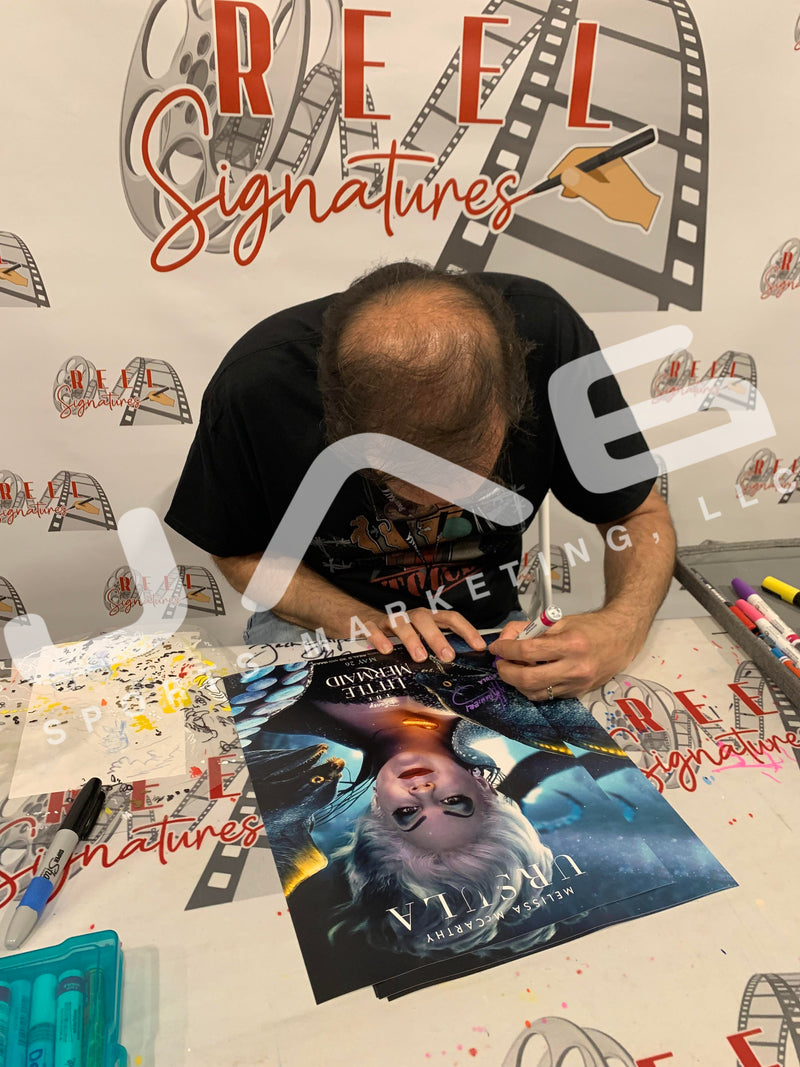Nik Ranieri autographed signed inscribed 11x14 The Little Mermaid JSA COA Ursula