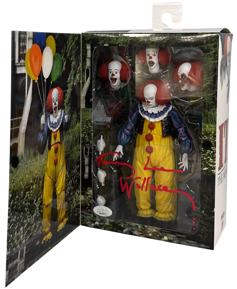 Tommy Lee Wallace autographed signed NECA Figure Pennywise JSA COA IT The Movie