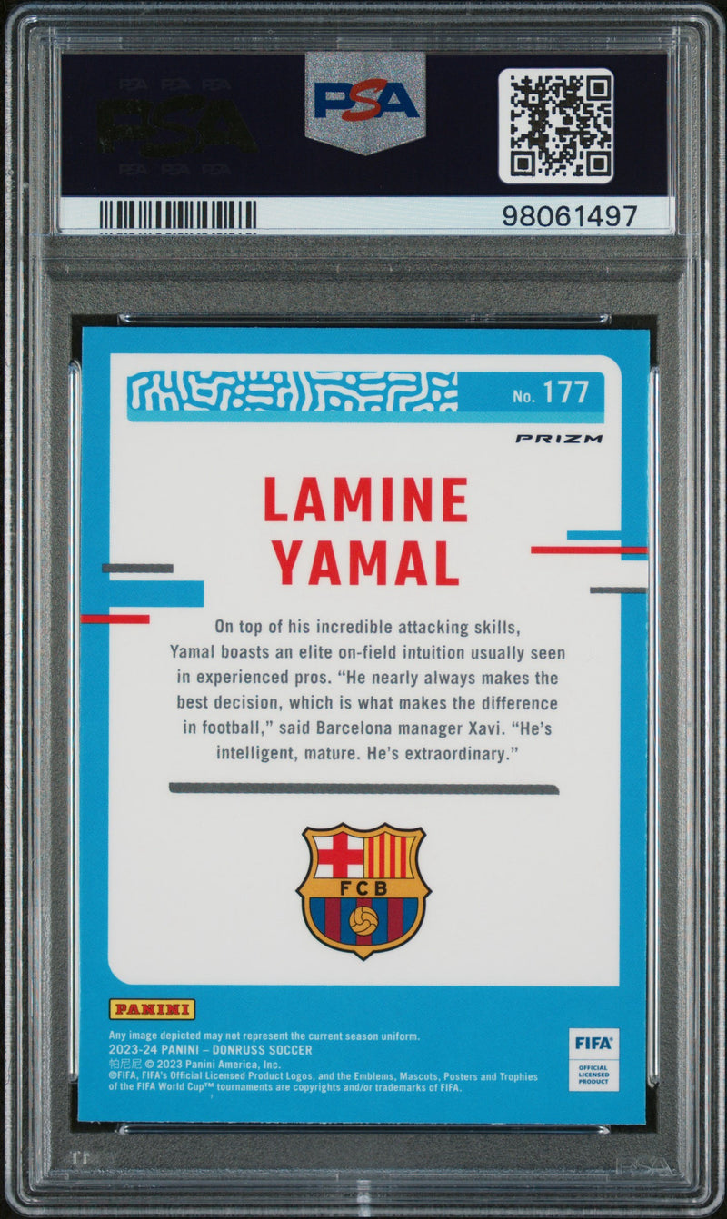 Lamine Yamal RC Panini Donruss Optic 2023-24 #177 Holo Rated Rookie