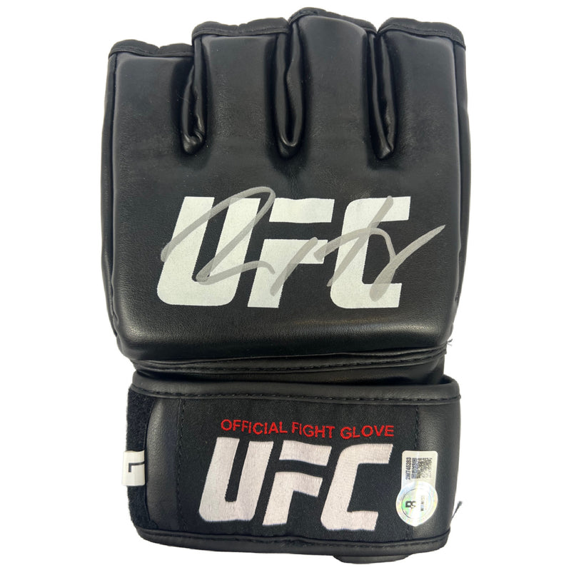 Max Holloway autographed signed authentic glove UFC BAS Blessed