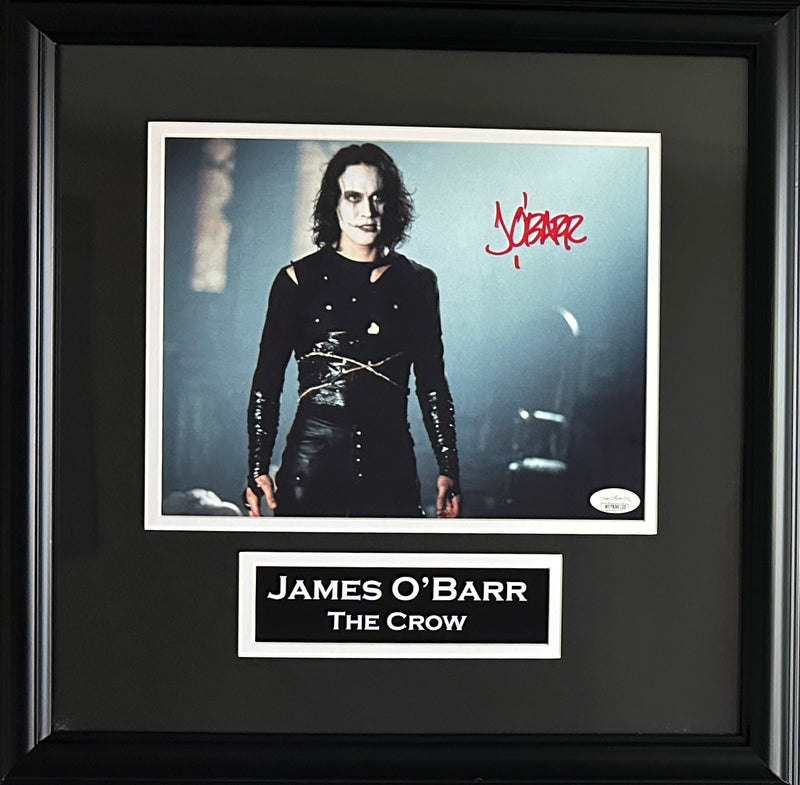 James O'barr autographed signed framed 8x10 photo The Crow JSA COA