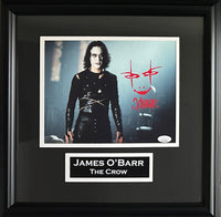 James O'barr autographed signed inscribed framed 8x10 photo The Crow JSA COA