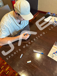 Alexander Romanov autographed signed puck NHL New York Islanders JSA COA