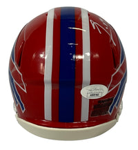 Eric Moulds autographed signed mini helmet NFL Buffalo Bills JSA COA