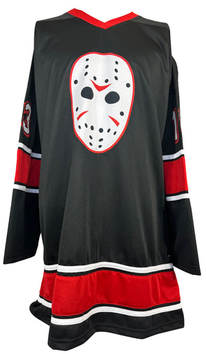 Kane Hodder & Douglas Tait signed insc jersey Jason Voorhees JSA Friday The 13th