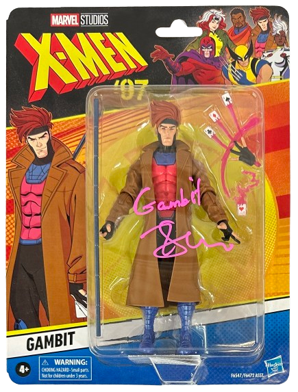 Tony Daniels autographed signed inscribed Action Figure BAS Gambit X-Men