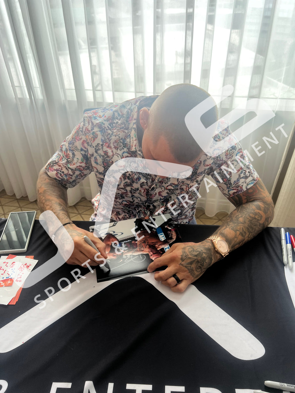 Dustin Poirier autographed signed 8x10 photo UFC JSA COA The Diamond