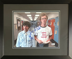 Efren Ramirez signed inscribed 11x14 framed photo Napoleon Dynamite Pedro BAS