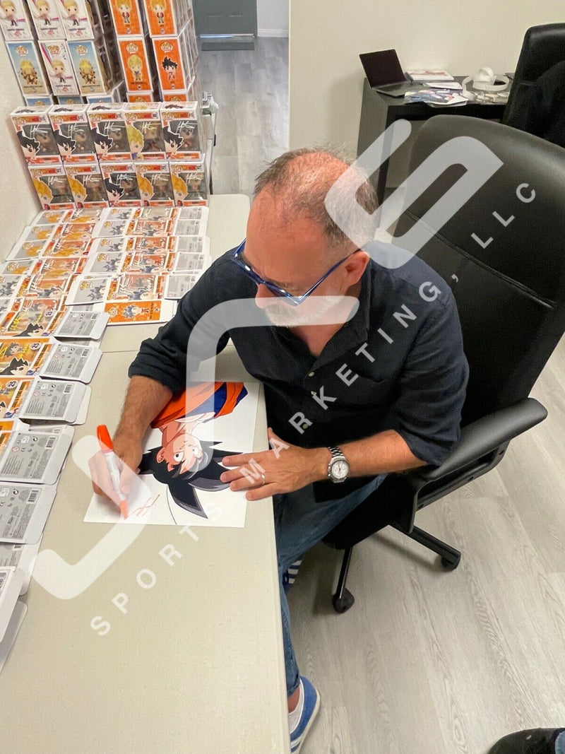 Ian James Corlett autographed inscribed 11x14 framed photo JSA Dragon Ball Z