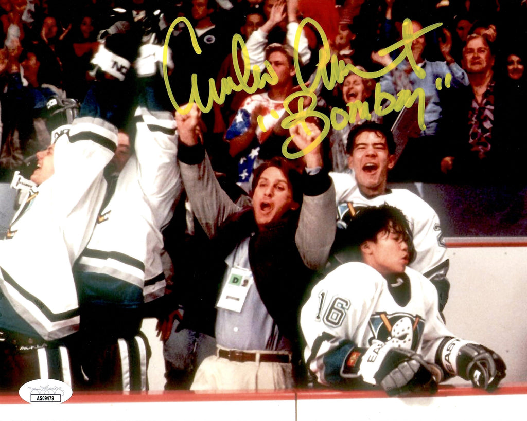 Emilio Estevez autographed signed inscribed 8x10 photo JSA COA Mighty Ducks