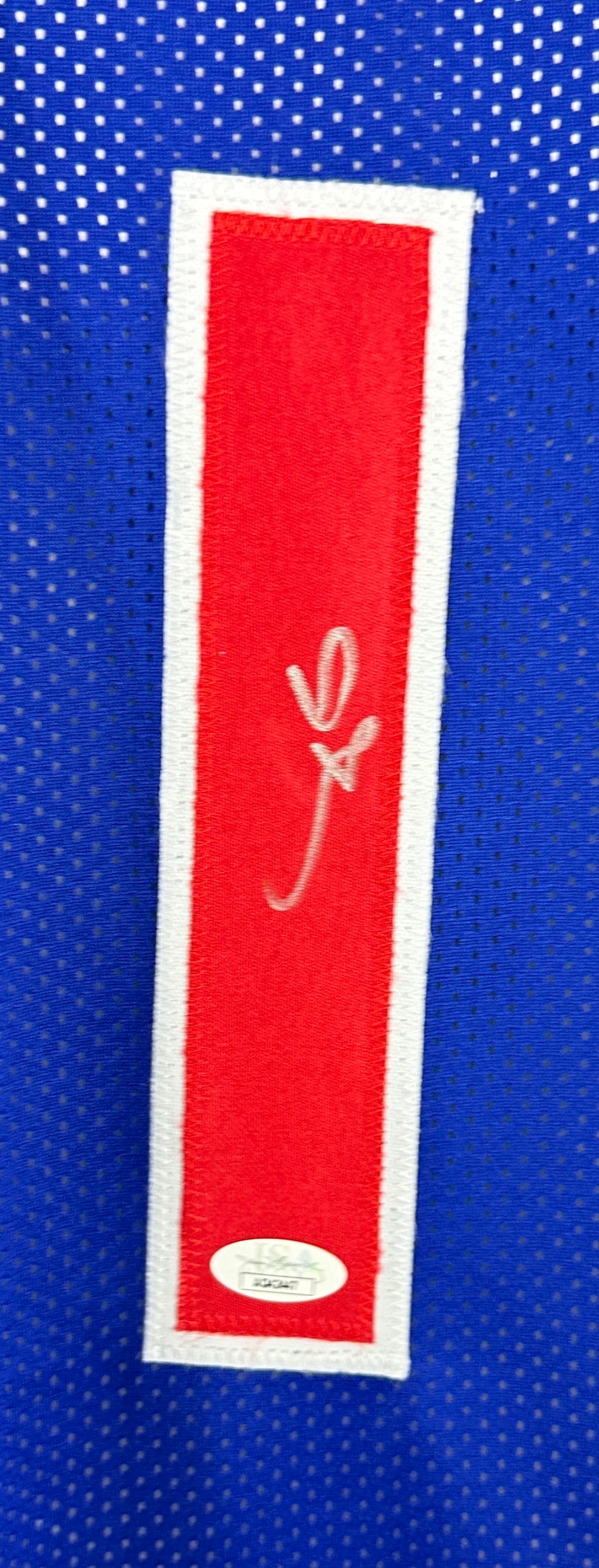 Allen Iverson autographed signed jersey NBA Philadelphia 76ers JSA COA