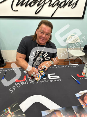 Tatanka autographed signed 8x10 photo WWE JSA COA Chris Chavis