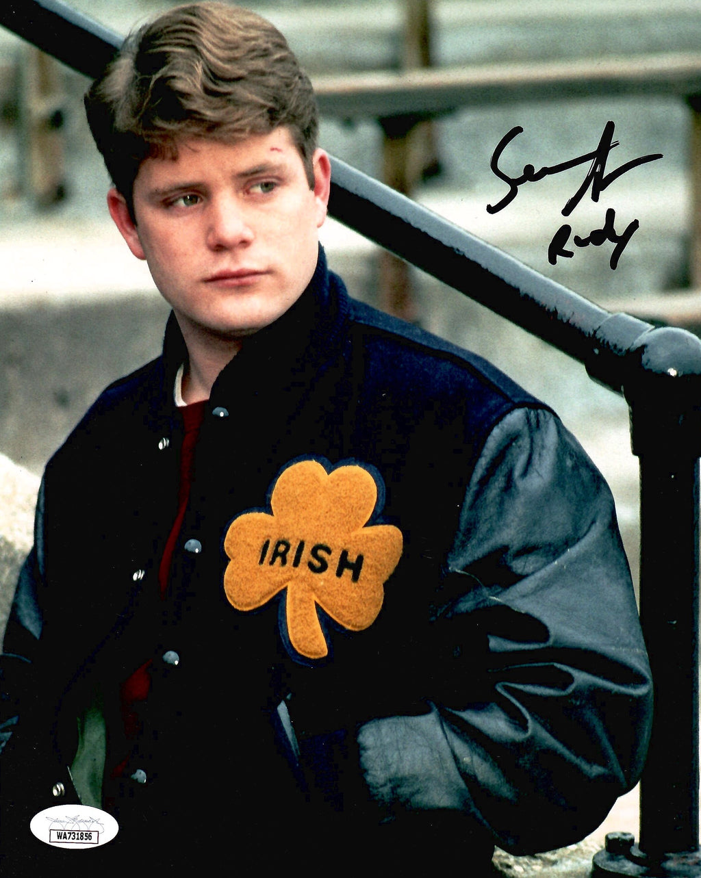 Sean Astin autographed signed inscribed 8x10 photo JSA COA Rudy