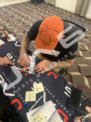 Dustin Poirier autographed signed inscribed 8x10 photo UFC JSA
