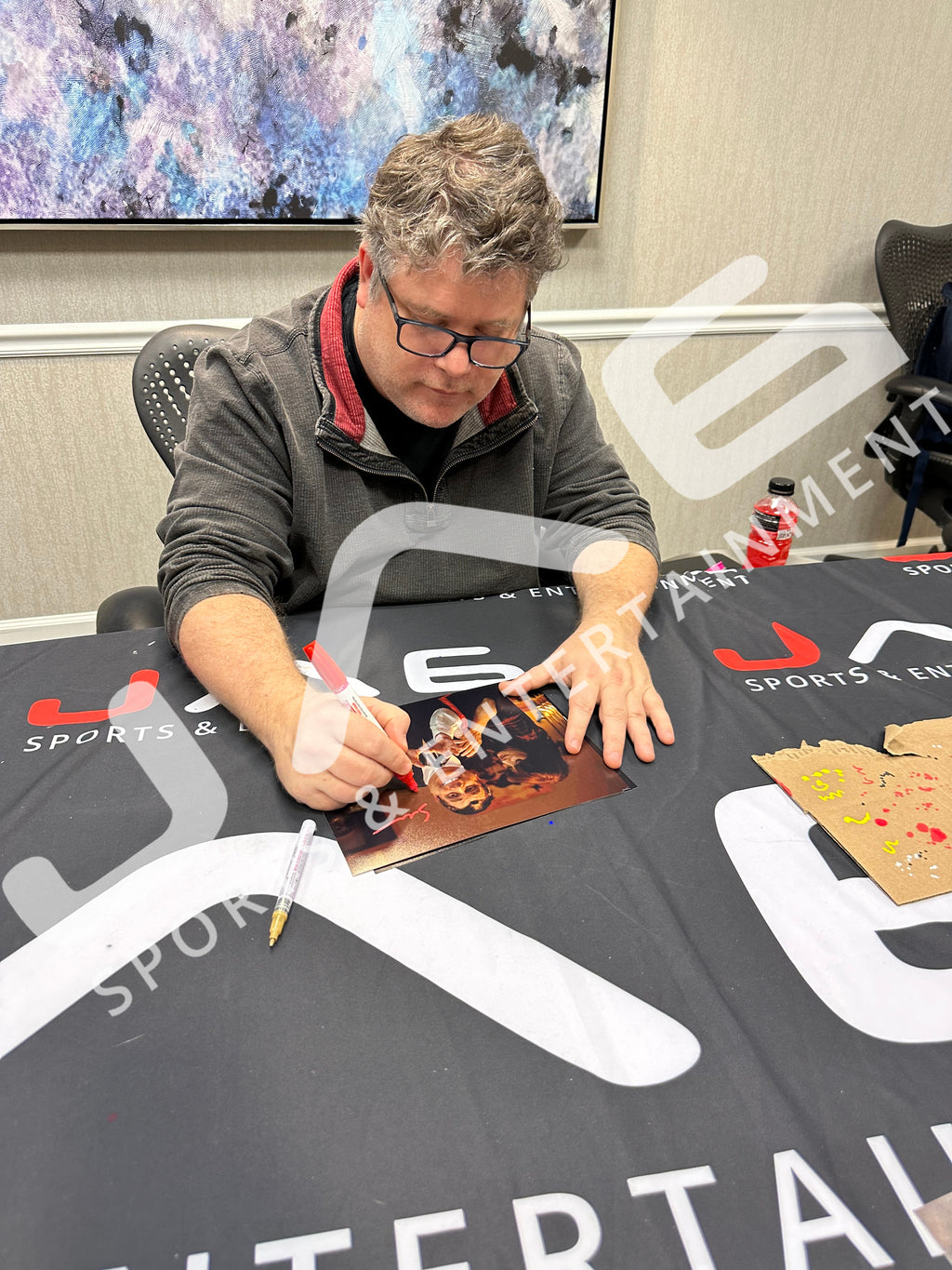 Sean Astin autographed signed inscribed 8x10 photo JSA COA Stranger Things Bob