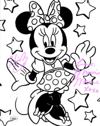 Kaitlyn Robrock autographed signed inscribed 8x10 photo JSA COA Minnie Mouse