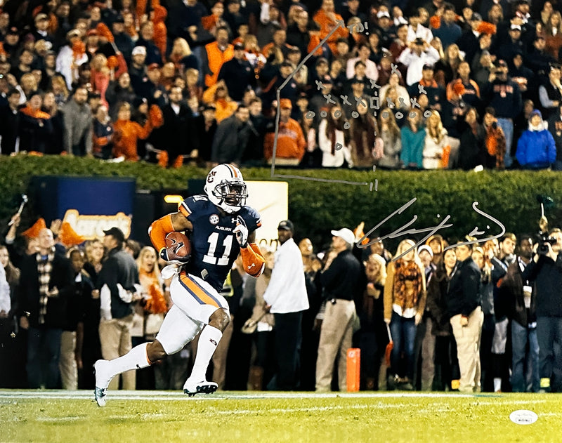 Chris Davis Jr. autographed signed 16x20 photo NFL Auburn Tigers JSA