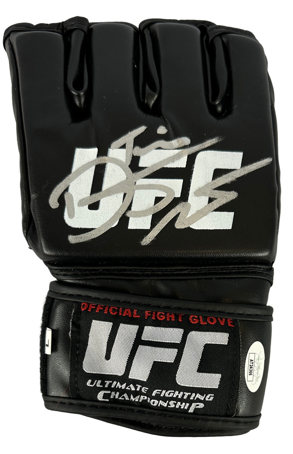 Dustin Poirier autographed signed inscribed authentic glove UFC JSA The Diamond